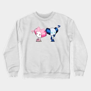 couple robot Crewneck Sweatshirt